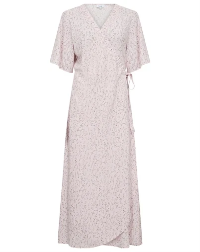 Leveté Room - LR-Rikki 3 Kjole - Veiled Pink Combi